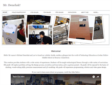 Tablet Screenshot of demchakmichael.org